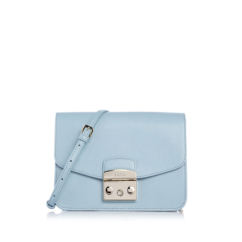 FURLA/ܽÀ2018п¼çб¿æÅ£Æ¤´¿É«Å®Ê¿µ¥¼çб¿æÐ¡·½°ü BNF8ARE