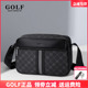休闲商务斜跨包男大容量潮流挎包时尚 GOLF男士 单肩包2025新款 通勤