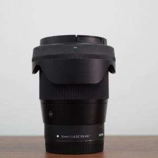 半画幅大光圈广角定焦镜头 适马 F1.4 M口 佳能 16mm