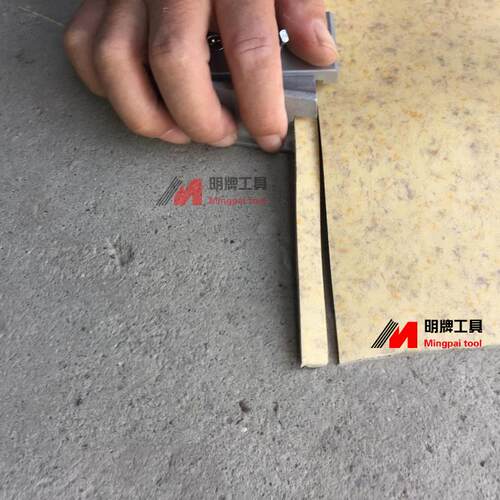兔帝PVC塑胶地板施工工具裁边修边 直边大飞机地板革裁剪小飞边器