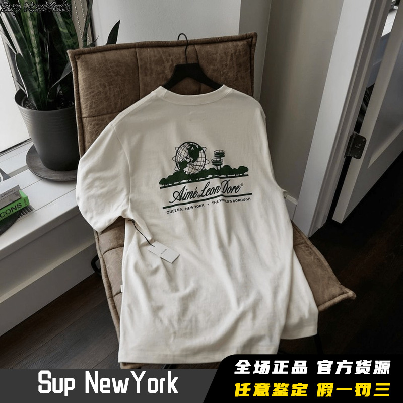 ALD经典建筑logo美潮短袖T恤