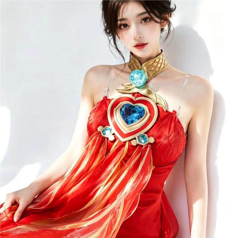 王者荣耀大乔沧海之曜皮衣套装-动漫cosplay套装