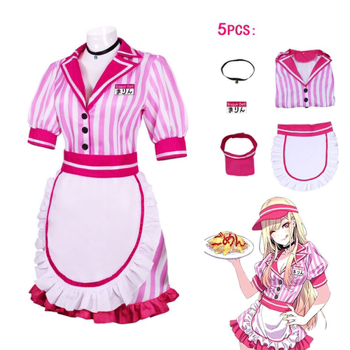 万圣节cosplay护士公主cos服可爱少女风女仆服装二次元女孩