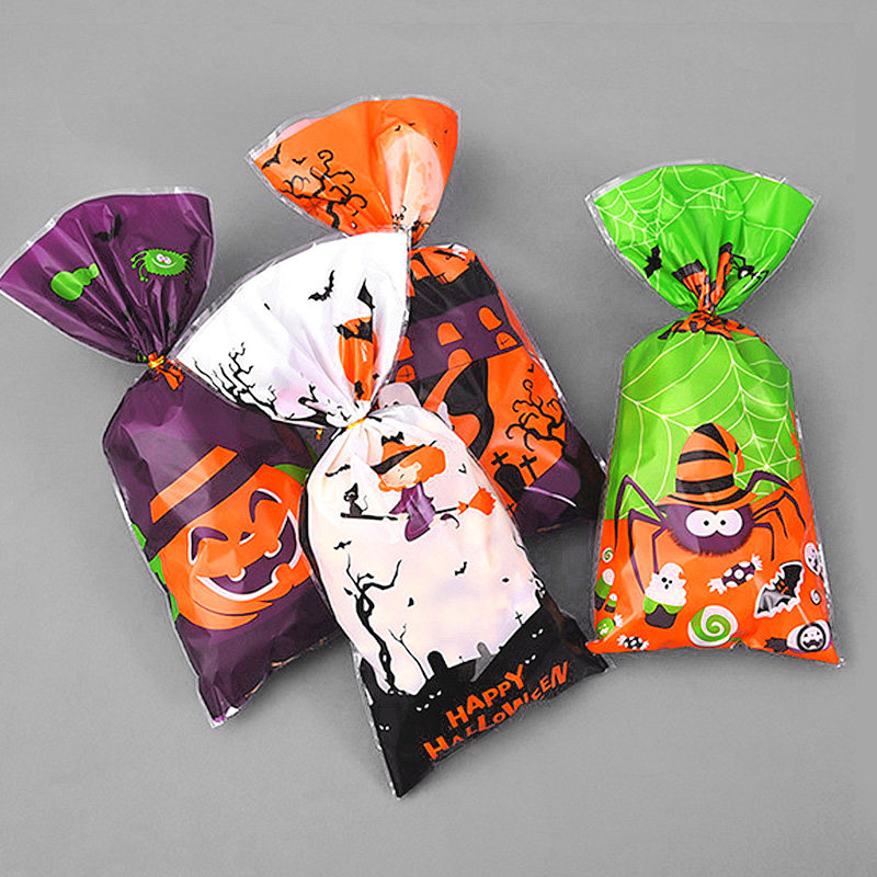 万圣节糖果袋子大容量束口袋创意手提袋儿童节礼物派对演出装饰袋