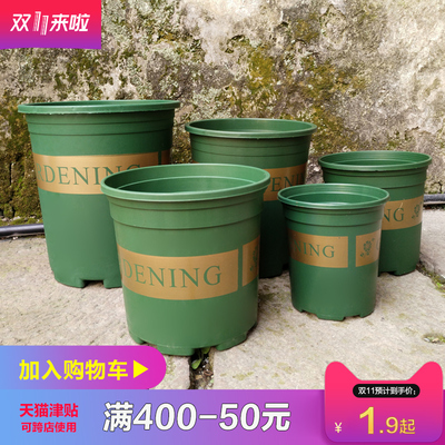 家用绿植盆栽桌面花盆多肉植物圆形种菜盘草莓盆托盘月季盆加仑盆