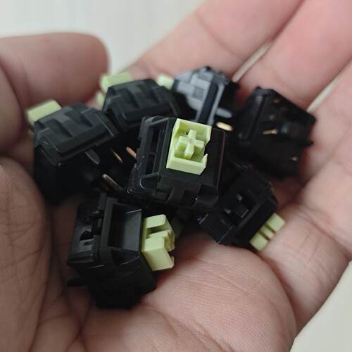 4MM客制化轴小窗剪烛青芥轴