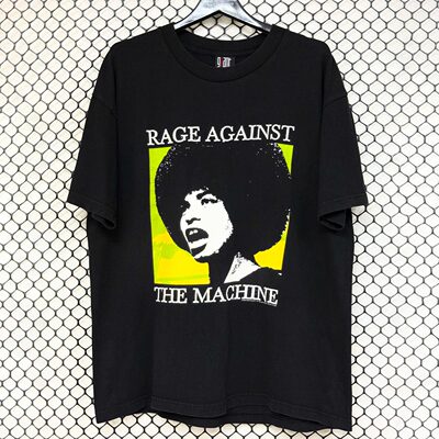 反叛的机器乐队美式复古短袖t恤
