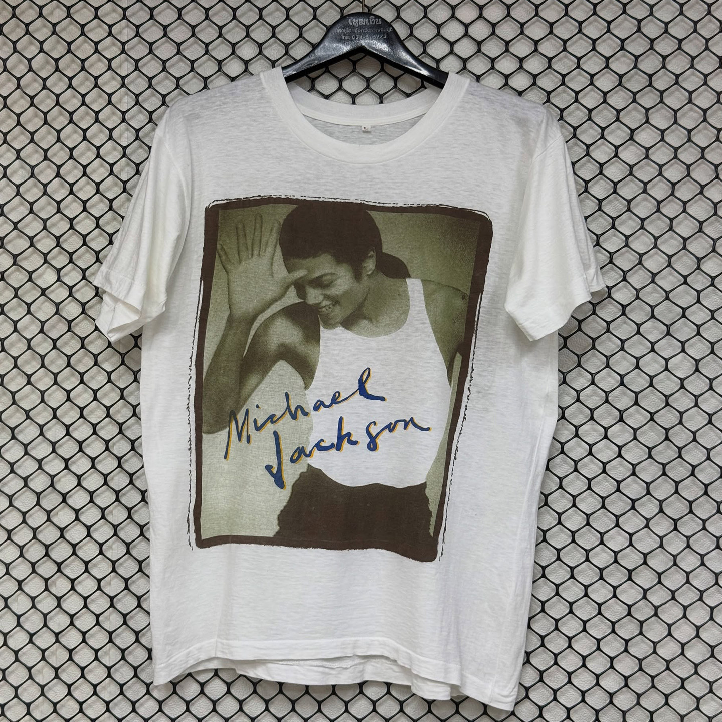 致敬MichaelJackson迈克尔杰克逊美式复古vintage高街潮牌短袖T恤
