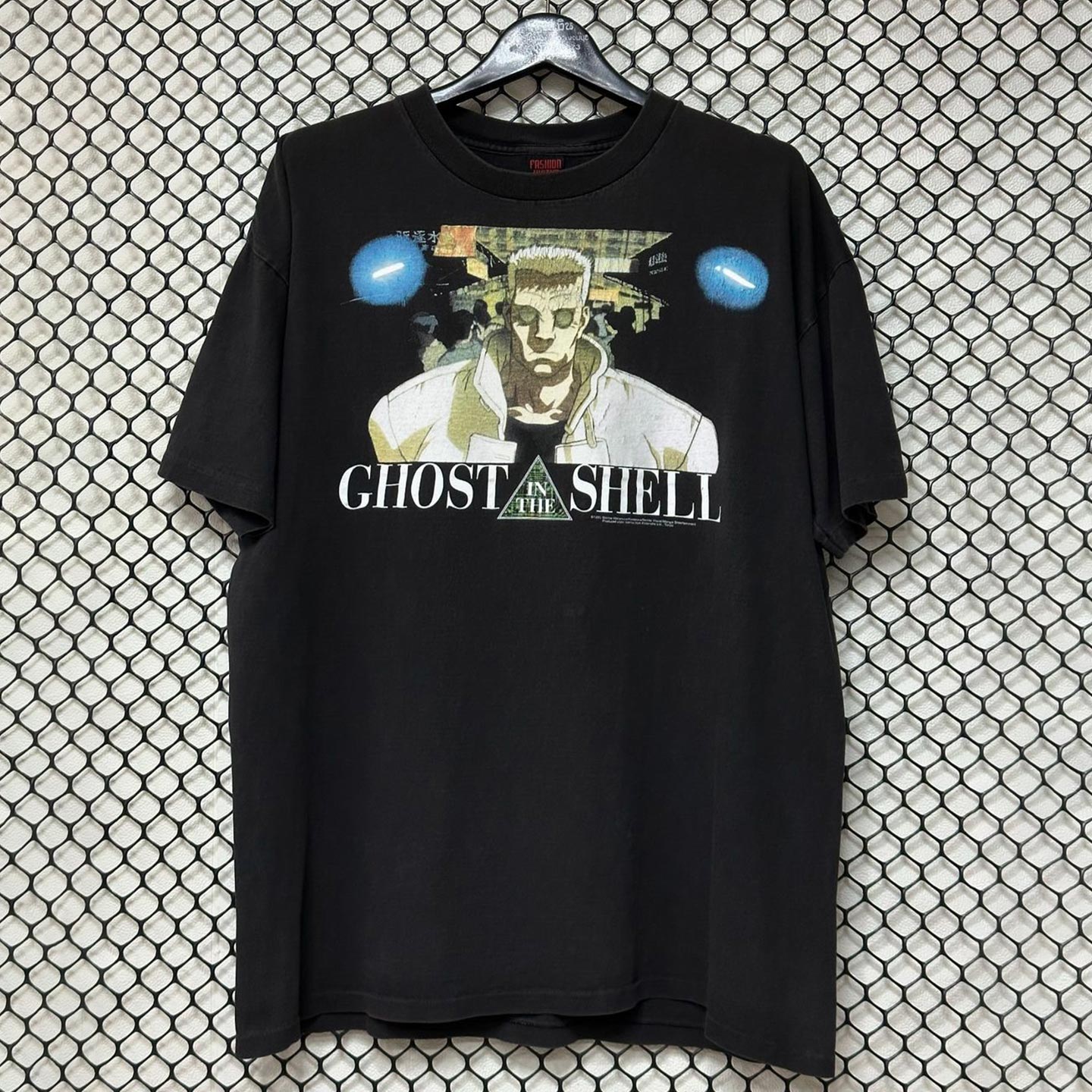 攻壳机动队日系漫画潮牌短袖t恤