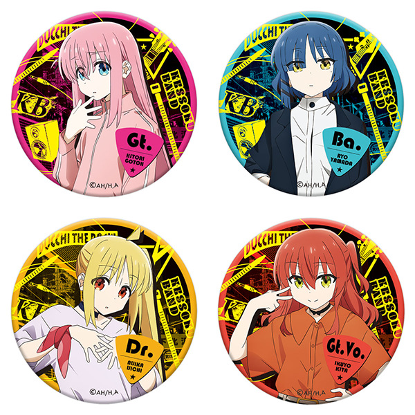 孤独摇滚周边胸章后藤独小波奇山田凉虹夏喜多徽章吧唧