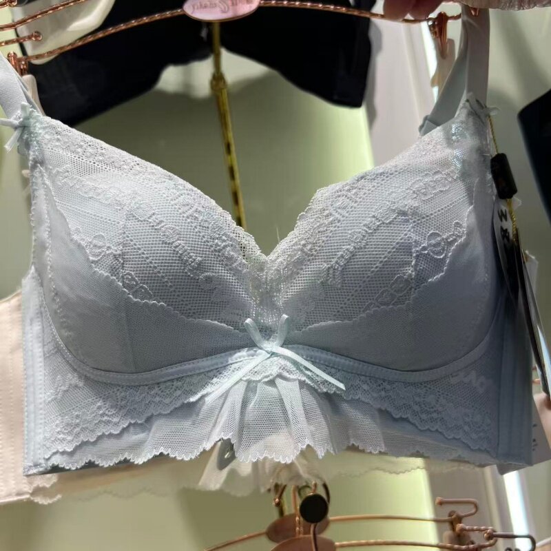 丰渡8201性感蕾丝内衣女小胸聚拢性感上托提拉收副乳无钢圈文胸罩