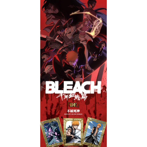 外贸特供格调文创3箱毕业死神BLEACH千年血战篇金属卡系列