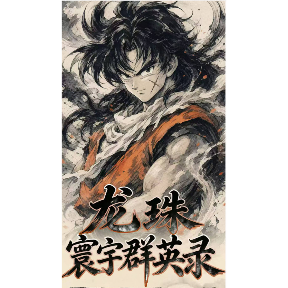 苏和文创龙珠寰宇群英录全亚克力精品色纸
