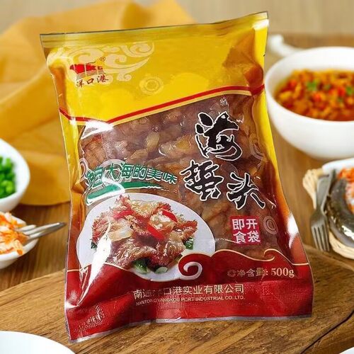 洋口港海蜇头500g凉拌菜下酒菜