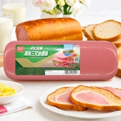 双汇旺厨美味三文治香肠1.8kg 配餐三文治方腿火腿肠片商用