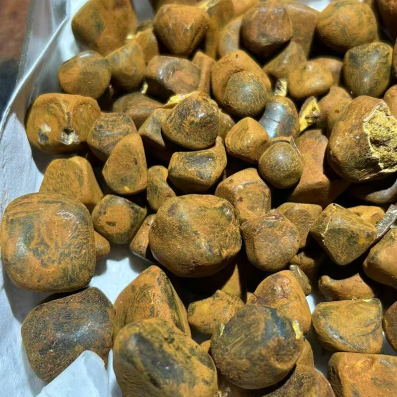 天然牛黄,又名丑宝, 质保纯正牛黄天然牛黄真品野生天然正品