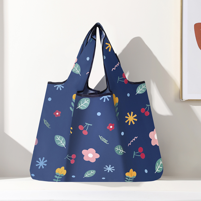 可定制logo超市购物袋可折叠便携式买菜包环保手提袋超大布袋定制