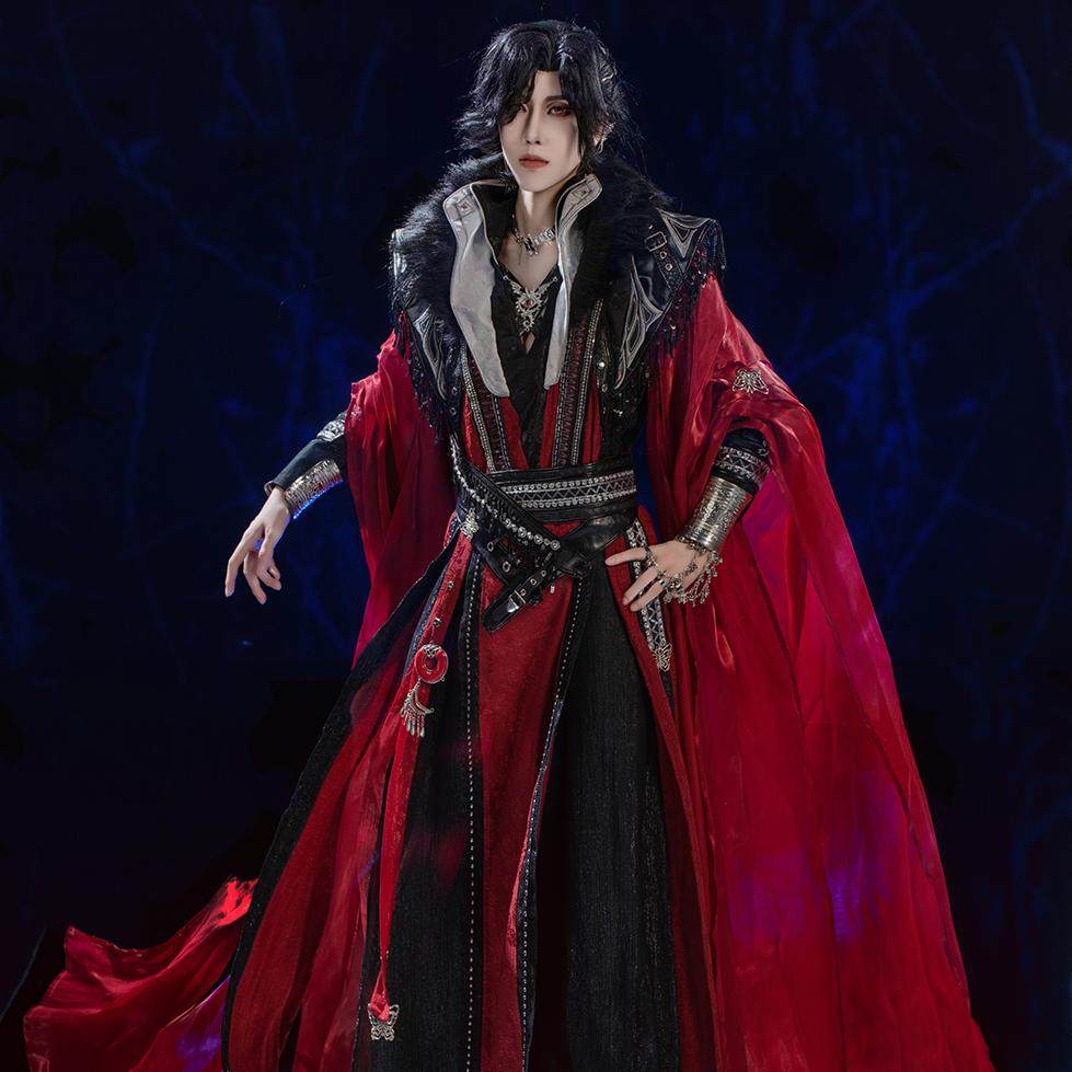 thumbnail for [Qixin Pavilion] - Blood Rain Thousand Faces - Heavenly Official Blessing Derivative Costume Flower City COS