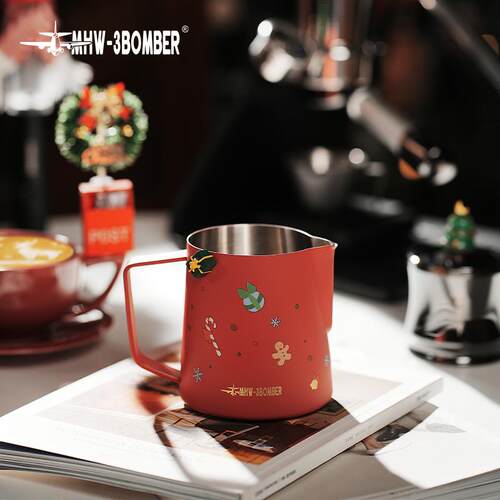 轰炸机拉花缸圣诞限定版600ml