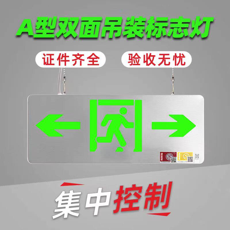 井伦A型应急照明集中电源集中控制消防联动智能疏散指示标志灯