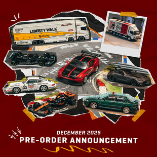 Tarmac Works 1:64 11.24奔驰F1迈凯轮F1奔驰AMG福特合金静态模型