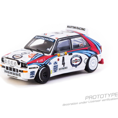 TarmacWorks 1:64蓝旗亚Delta HF Integrale  合金静态模型