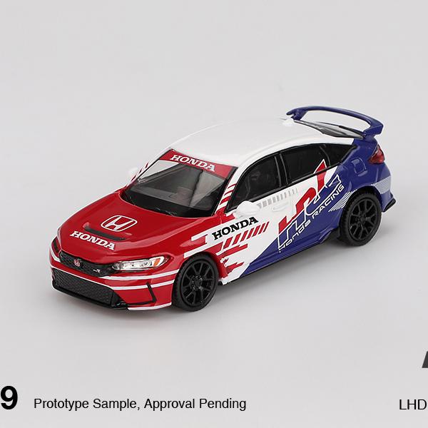 MINIGT 1/64 1079本田Honda Civic TYPE R 2024合金静态模型