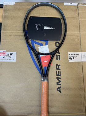 Wilson威尔胜RF01系列网球拍费德勒专业拍24新款小黑拍初学者300g