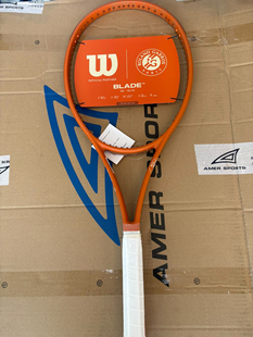 Wilson威尔胜2025新款法网联名网球拍成人男女Blade V9碳素专业拍