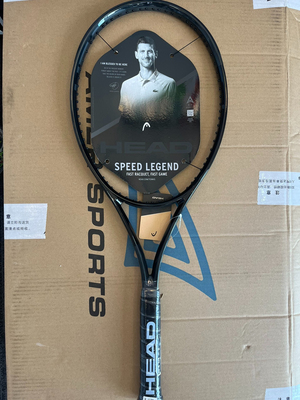 HEAD海德网球拍L5德约科维奇限定小黑拍SpeedLEGEND300g专业拍Mp