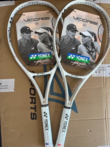 YONEX尤尼克斯网球拍2024新款VCORE100L沙滩米黄朱琳莱巴金娜同款