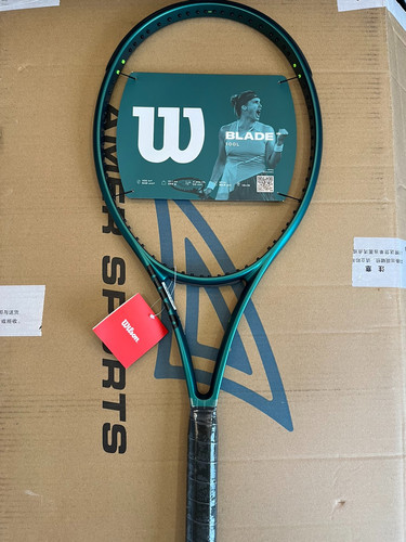 Wilson威尔胜网球拍24新款BLADE V9萨巴伦卡同款专业拍全碳素285g