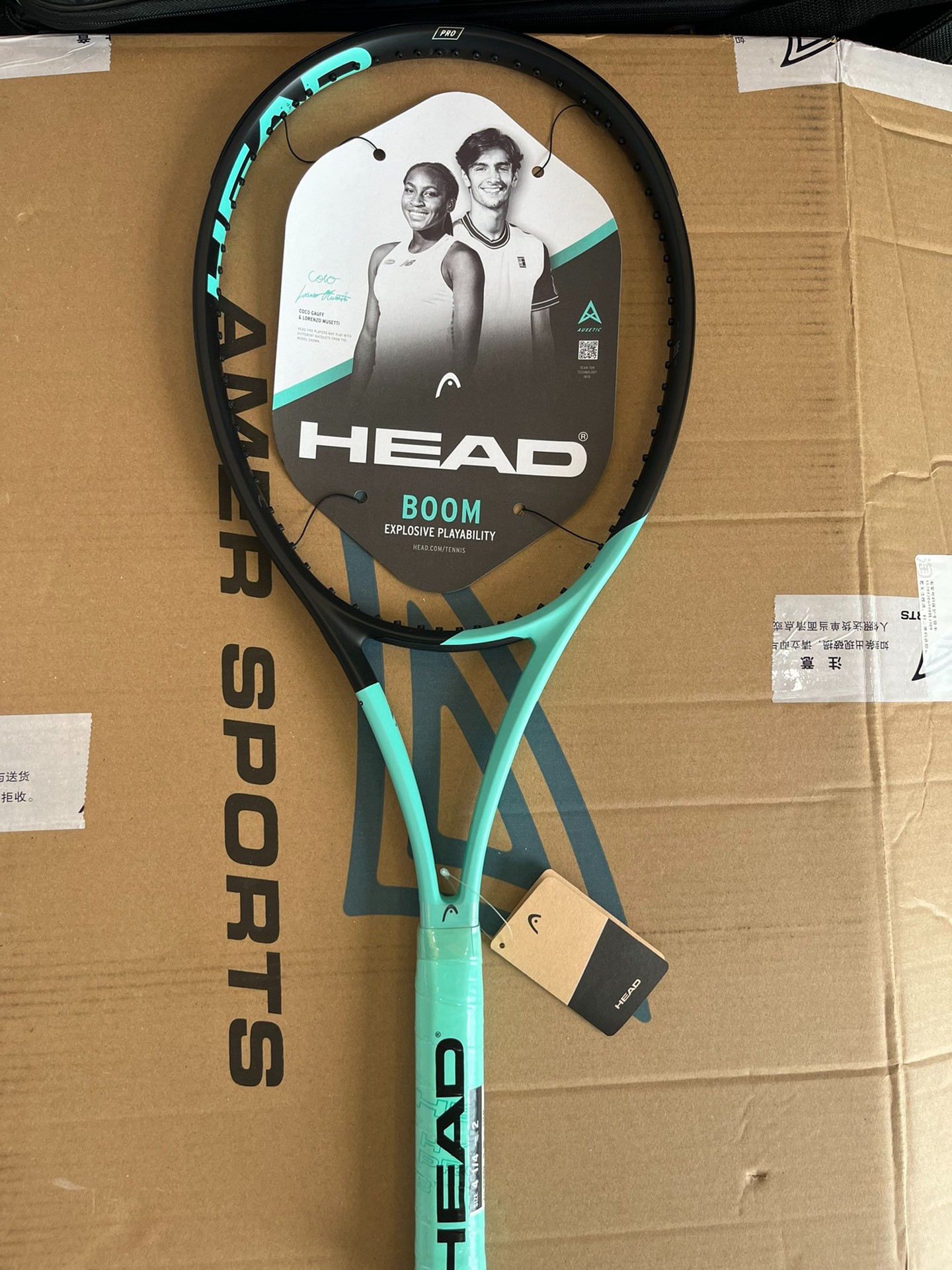 海德 Head Boom Pro310g 网球拍2022款碳纤维专业初学者 高芙同款图片