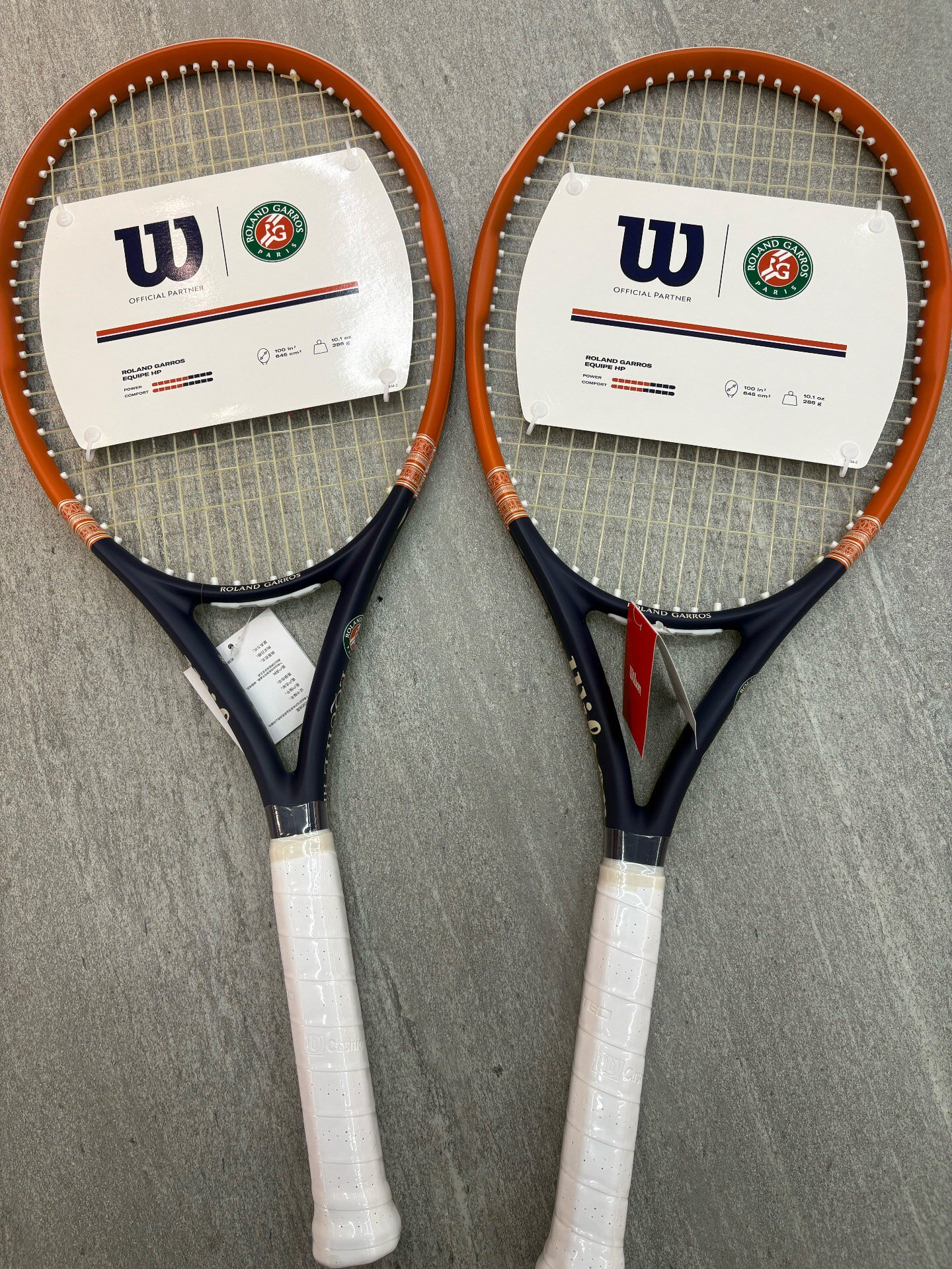 Wilson威尔胜网球拍复古休闲全碳素初学进阶成人法网减震男女通用