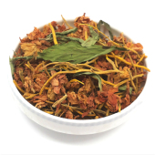 精选青藏雪山黄龙茶黄龙草根雪灵茶甜叶菊茉莉罗汉花组合500g 包邮