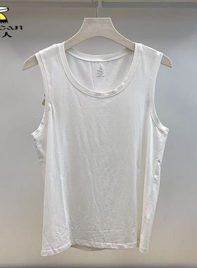 稻草人男士背心男生内穿夏季打底运动跨栏无袖白色汗衫薄款493103