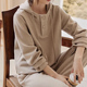 慵懒风套装 连帽薄款 春秋季 时尚 卫衣纯色两件套 新款 美拉德穿搭女装