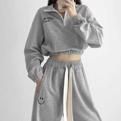 高级感小洋装套装运动服两件套