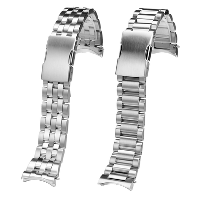 适配光动能/空中之鹰不锈钢表带