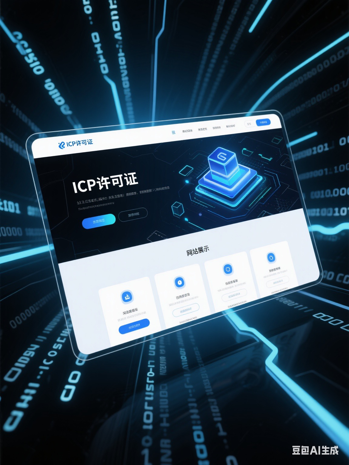 深圳ICP许可证增值电信业务许可证专用第三方分类信息网站模板