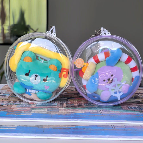 孙孙gmm娃娃外出痛包盲盒挂件袋毛绒玩偶公仔应援透明展示遛娃包