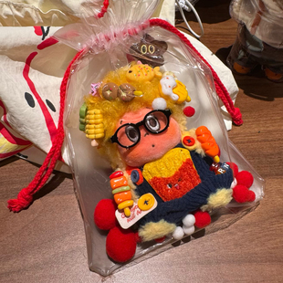 星星人三代外出保护罩好梦气象局毛绒玩偶透明防尘遛娃包123痛包