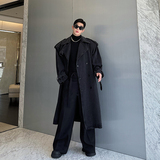 小众设计师美式复古重工水洗牛仔廓形长款风衣两色2496 P260,男装风衣,电商C212, 小众设计师美式复古重工水洗牛仔廓形长款风衣两色2496 P260,男装风衣,电商C212,