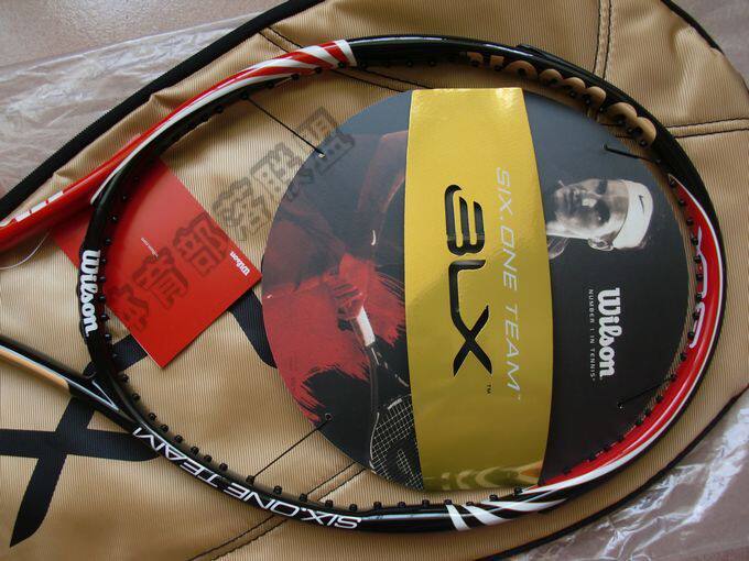 费德勒six one  team 95网球拍 男女碳纤维网球拍超轻经典