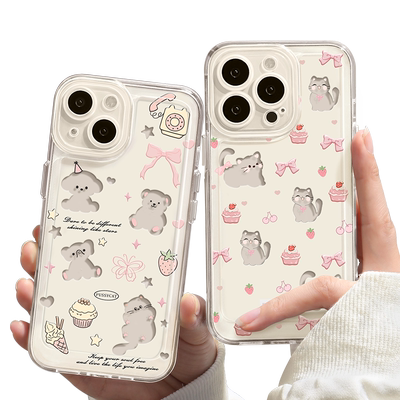 镂空透明软壳蝴蝶结小狗小猫