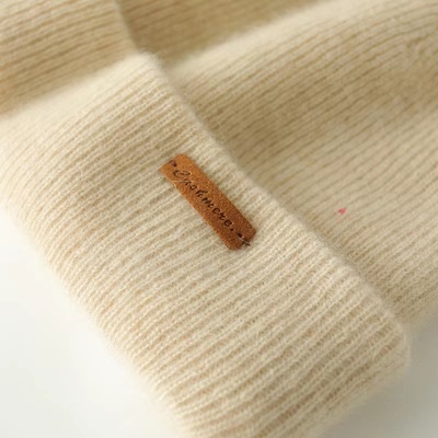 宠粉一线成衣100纯山羊绒双层帽