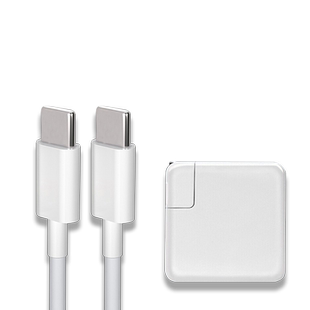 适用苹果电脑macbook air/mac/pro笔记本充电线器USB-C电源适配器官方认证13寸5快充双头Typec正版连接数据线