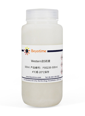 Beyotime碧云天 P0023B-100ml P0023B-500ml Western封闭液