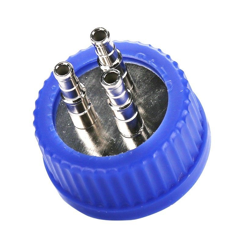 GL45补料瓶盖转接头单双三四通316L不锈钢加料反应器发酵罐试剂瓶,办公设备/耗材/相关服务,其它,淘宝优惠券,粉丝福利购,淘宝优惠卷