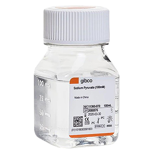 Gibco 11360-070 丙酮酸钠溶液 (100 mM) 100ml